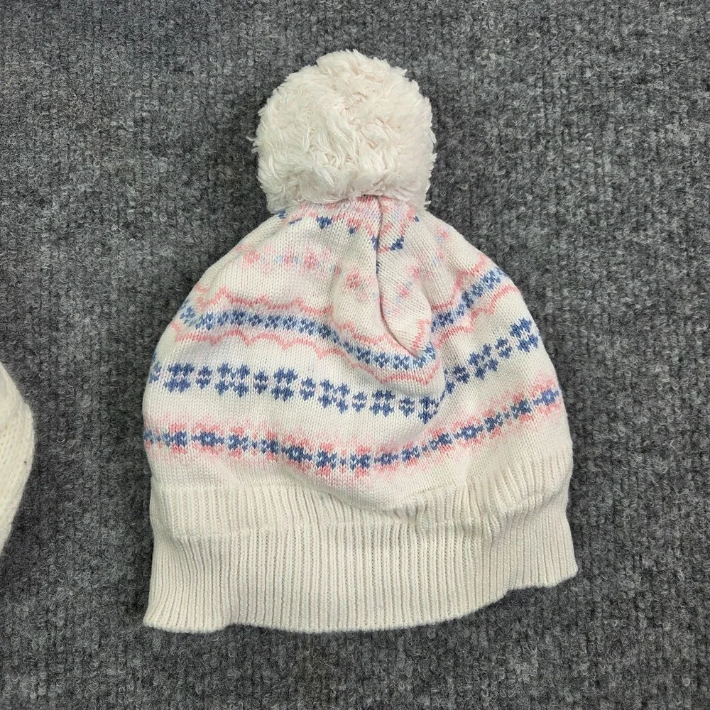 Janie & Jack Lot of‎ 3 Puffer Jacket Knit Sweater & Beanie Size 2T Winter